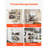 Shower Caddy 5 Pack Adhesive Bathroom Shower Storage Organization Shelves Rack
