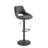 Carrolle Swivel Upholstered Adjustable Height Counter Stool-317548653