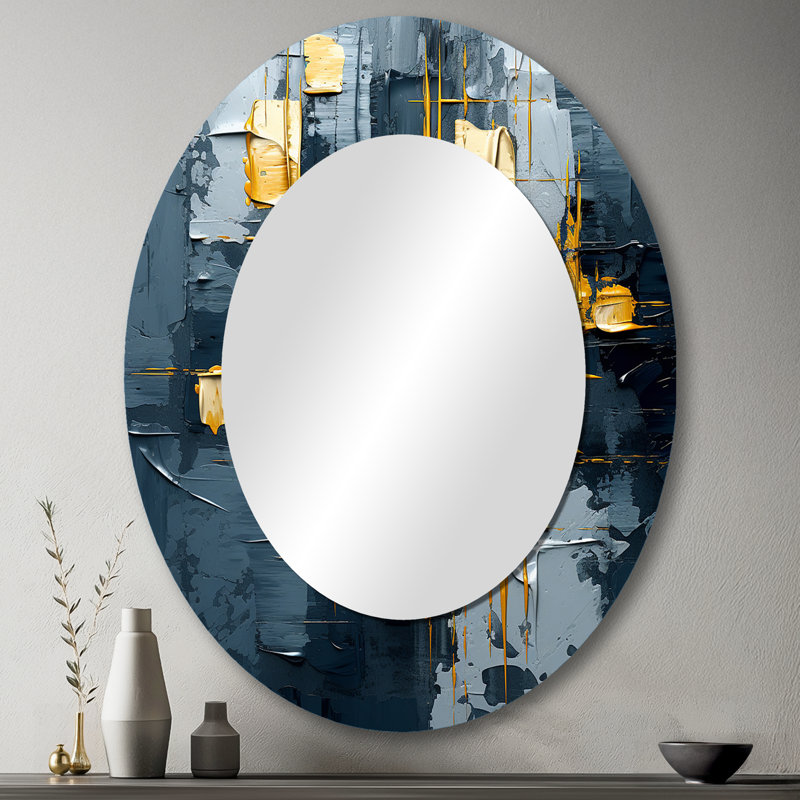 Miroir mural oval, 43 po x 33 po