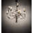 9 - Light Dimmable Empire Chandelier