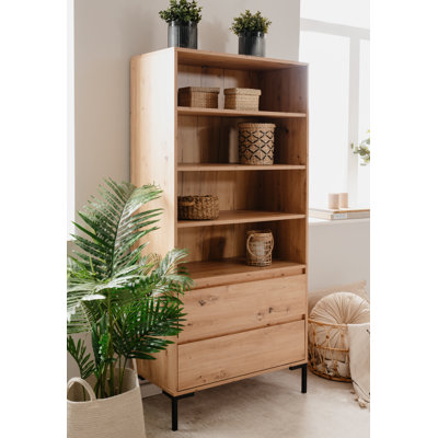 Konig 165cm H x 77.5cm W Standard Bookcase