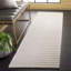 Tapis ivoire en laine / coton tissé à la main Diari-1319497050