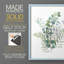 «Blue Mist Eucalyptus I», reproduction encadrée - bois massif-112361962-112361960