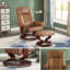 Fauteuil de bureau inclinable en cuir Odey-373757753