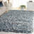Oregon Shag Hand Loomed Performance Solid Color Rug-1347608845