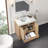 Aula Bathroom Vanity with 2" Thassos White Quartz Countertop-62629979-66722578