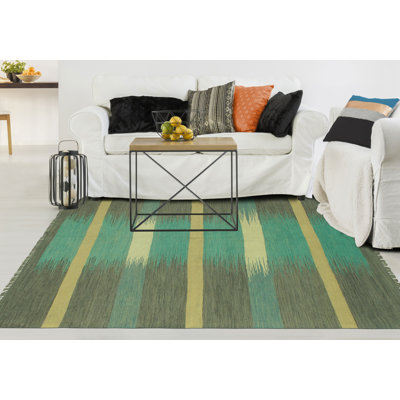 Brinslee Wool Striped Indoor Rug
