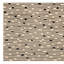 Tapis rectangulaire fossile / sable-96367760
