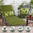 Outdoor Round Dining Chair Seat Pad-268982434
