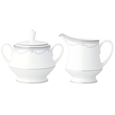 Ensemble sucrier et pot à crème Noritake