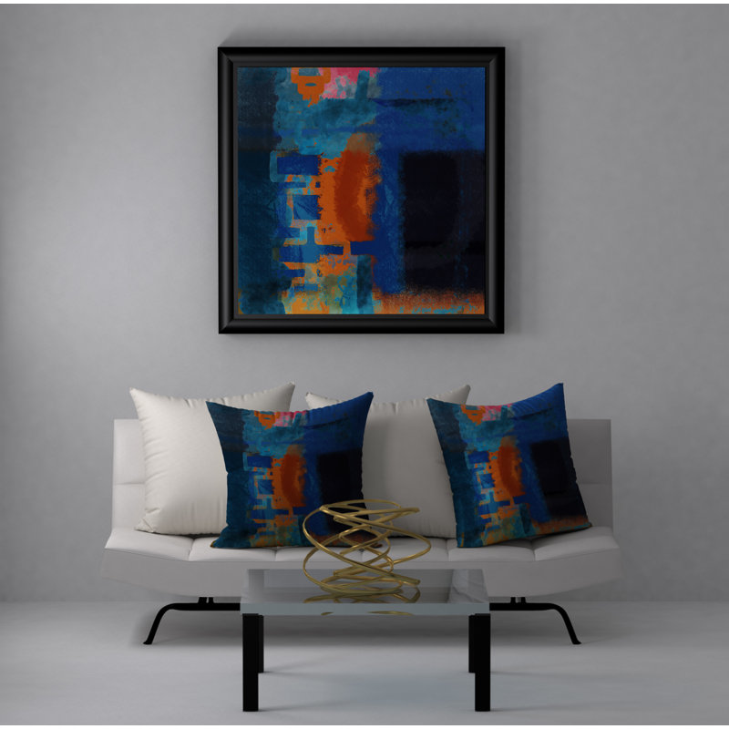  Housse et insert de coussin carré Efficient Wealth, 18" x 18"