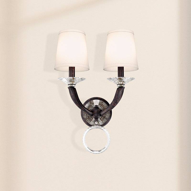 Emilea Candle Wall Light, Heirloom Bronze