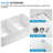 RENIST 20'' W Double Bowl Ceramic Farmhouse Kitchen Sink