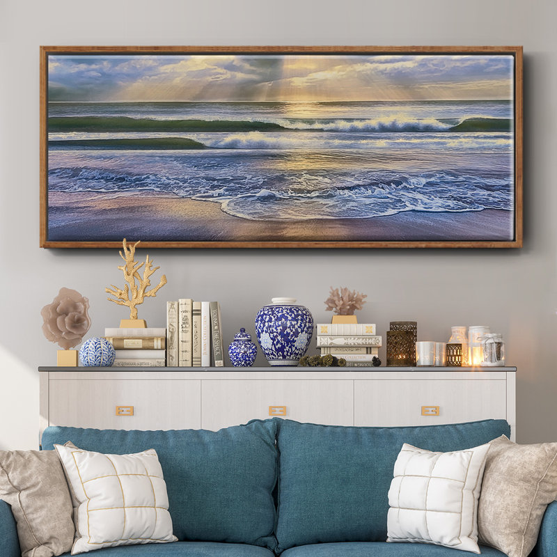 Breaking Through- Framed Canvas