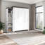 Grand lit escamotable Ailé avec étagère étroite (85 W)-55325651