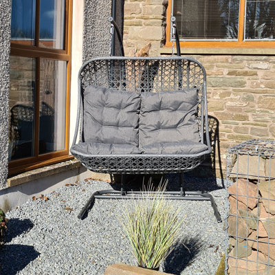 Marlotta Double Swing Chair with Stand