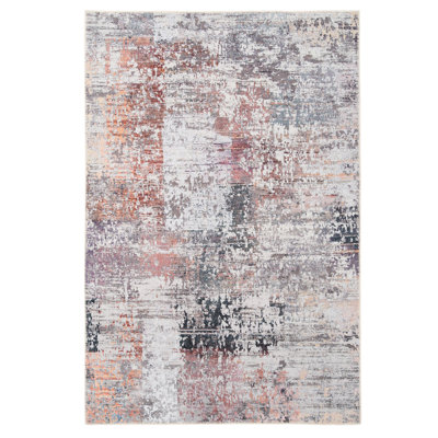 Amimma Abstract Cotton Area Rug