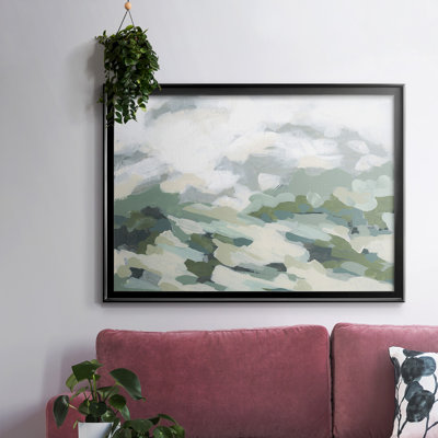 Toile tendue avec châssis Verdant Hillside I