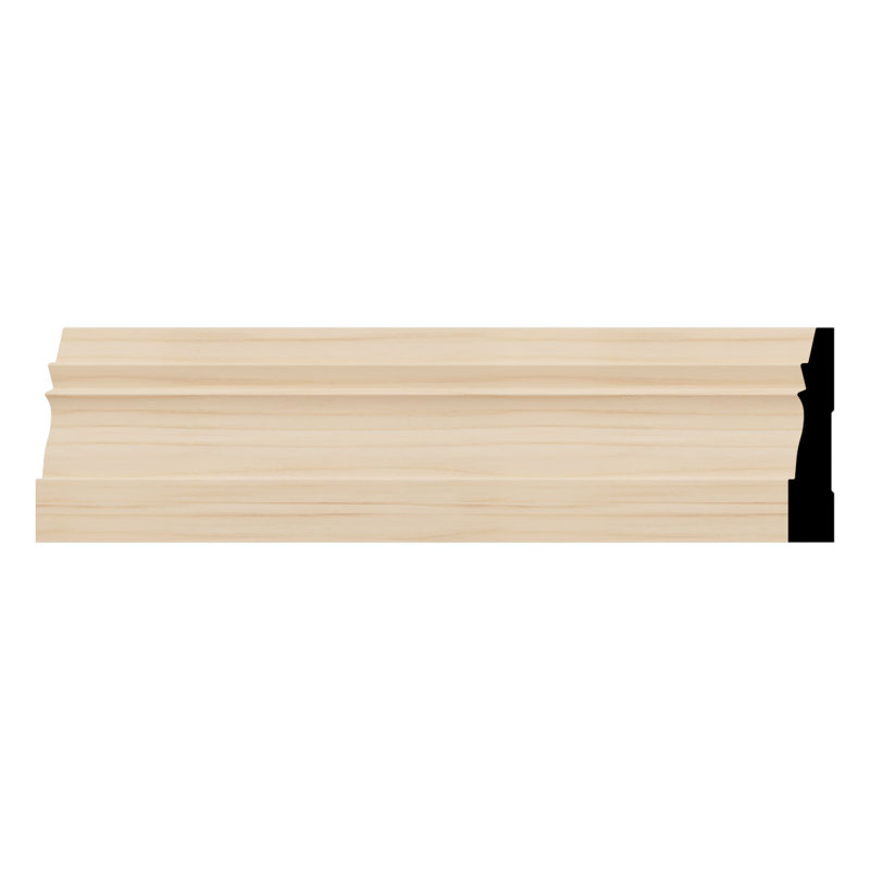 Moulure de teinture pour bois massif WM631, Aulne