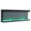 Flores Belfry Heating Black Electric Fireplace with 5120 BTU-1529342342