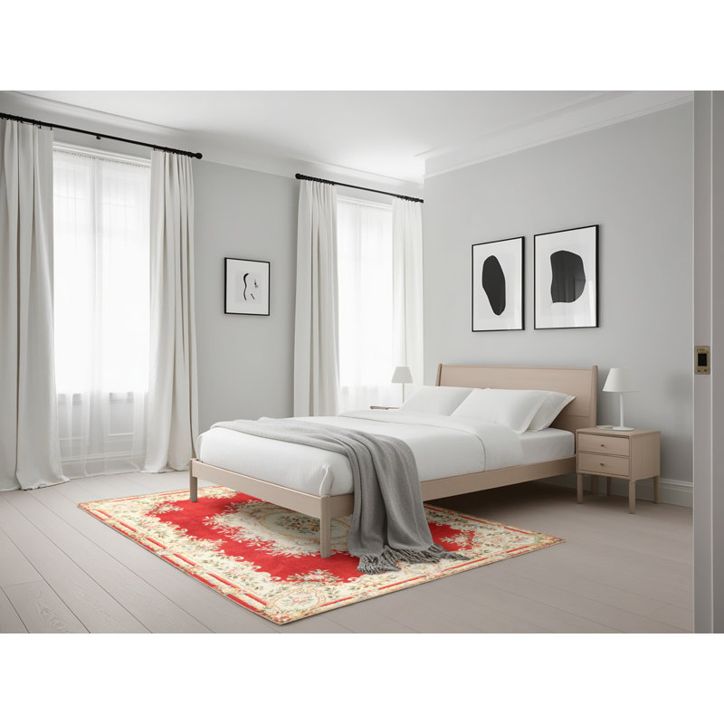 Geof Oriental Indoor Rug, Rectangle 5' x 7'