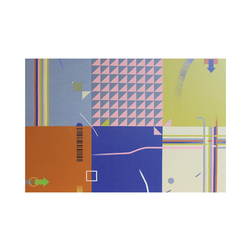 Internet by Neli Lukashyk - Wrapped Canvas Print, 20.32 cm H x 30.48 cm W