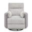Fauteuil inclinable manuel en velours côtelé Bocaton-961696239