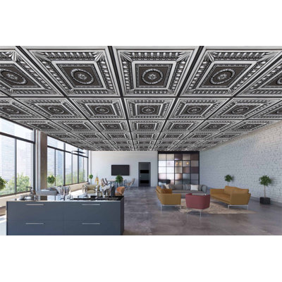 Carreau de plafond en PVC 2 pi x 2 pi Falkirk Perth