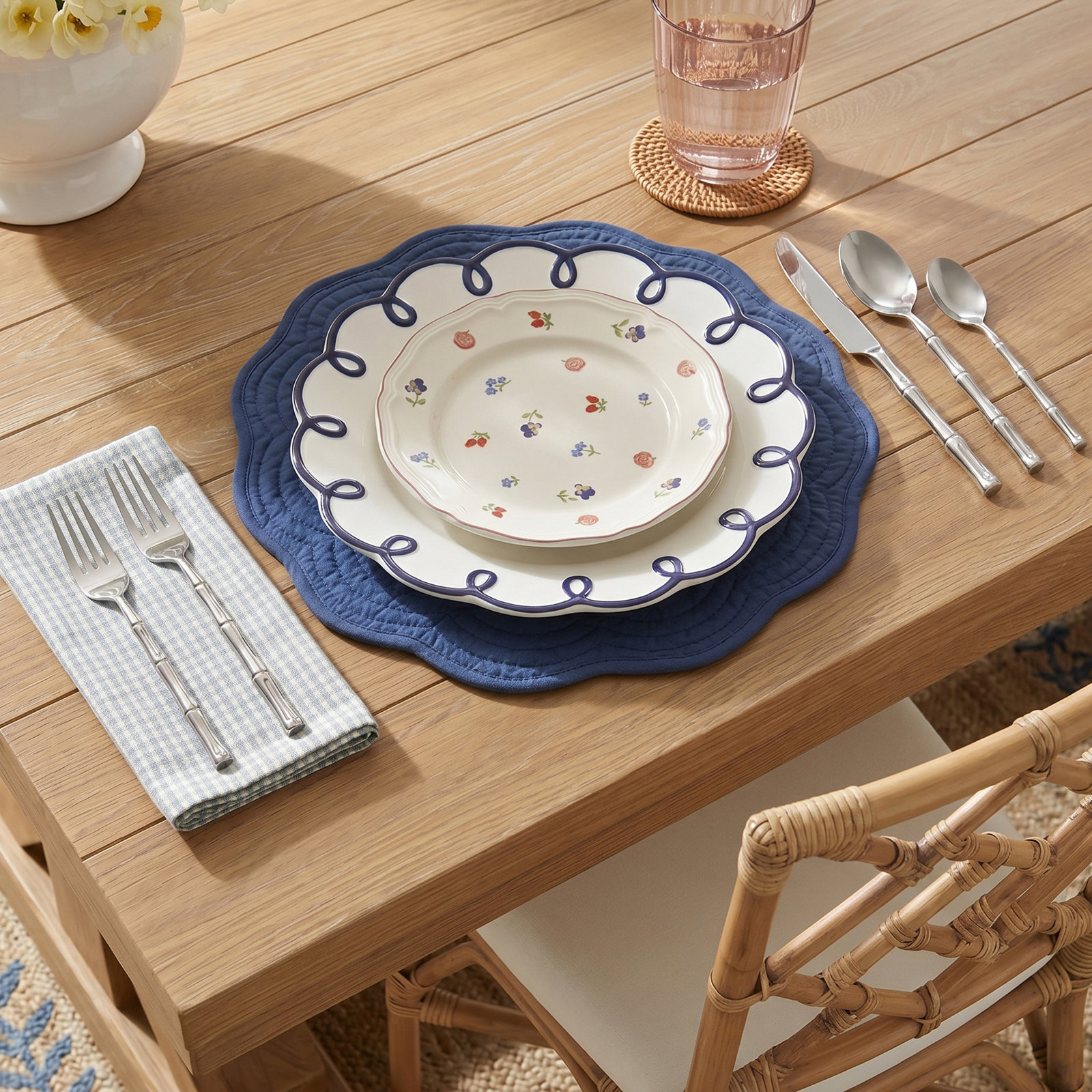 Stainless Steel Flatware - Set of 20