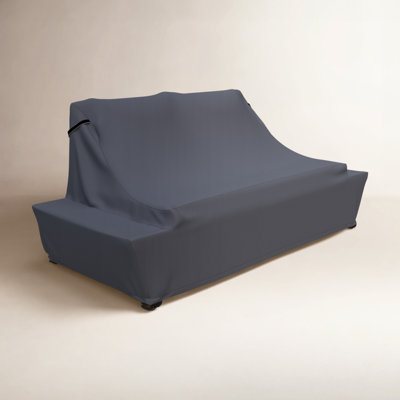 Lavinia 65'' Wide Acacia Loveseat Cover