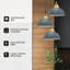 Wingert 3 - Light Cluster Pendant-1804253497