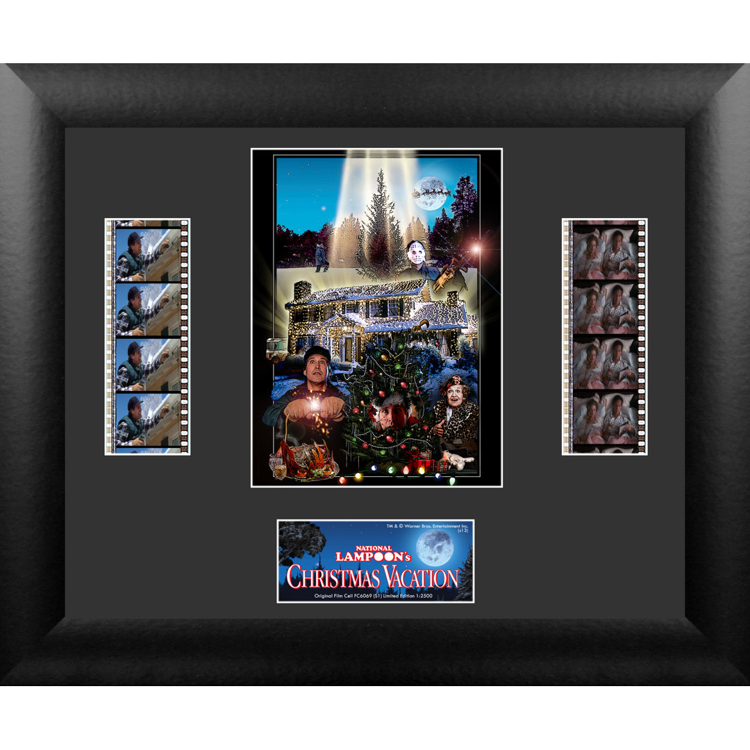 National Lampoon's Christmas Vacation Double FilmCells Framed Limited Edition Wall Art Trend Setters