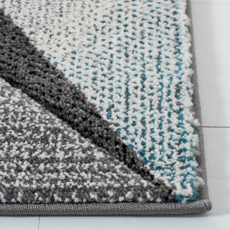Vilica Performance Abstract Rug, Rectangle 2'7" x 5'
