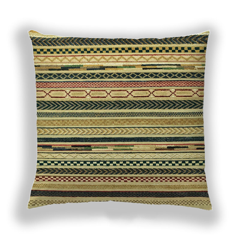 Coussin Abstract 2195, Microsuède