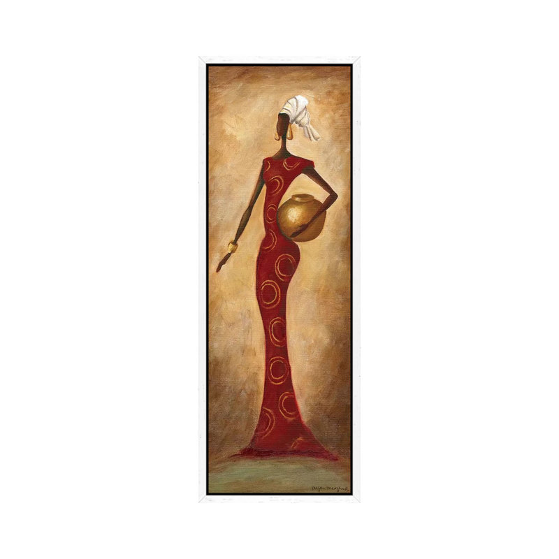 Grace by Megan Meagher - Panoramic Gallery-Wrapped Canvas Giclée on Canvas, White Framed, 182.88 cm H x 60.96 cm W