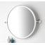 Flat Metal Beveled Wall Mirror