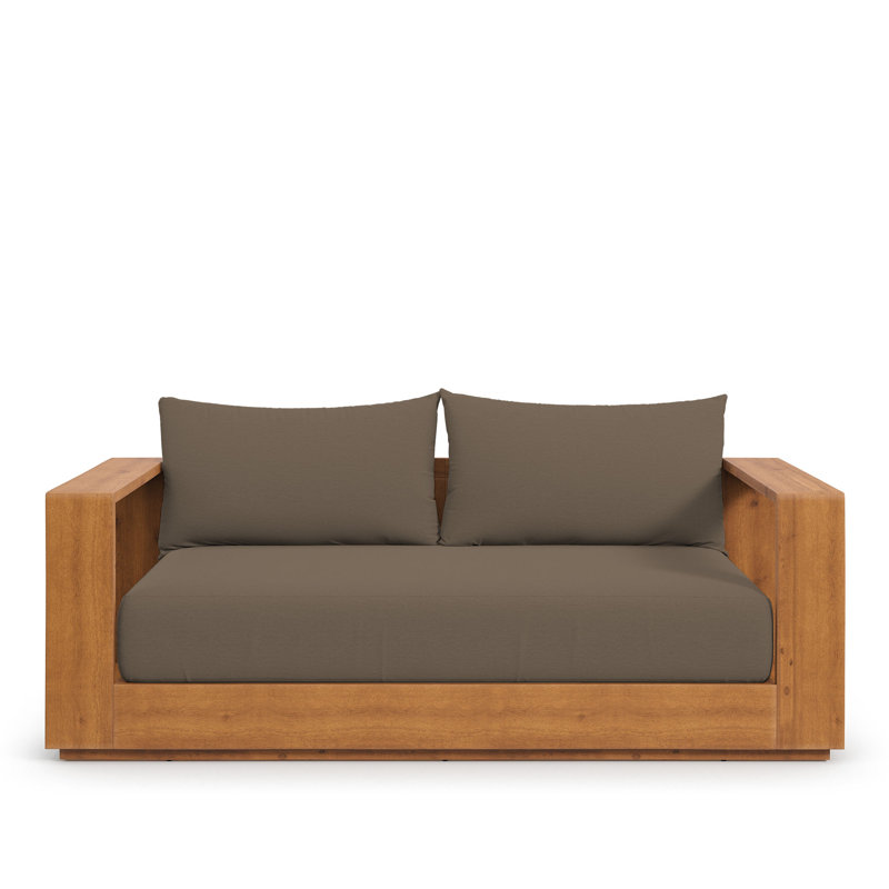 Causeuse d'extérieur en bois d'acacia Tahoe