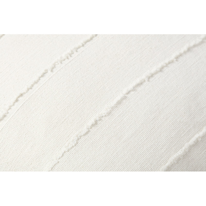 Ivory Cotton Embroidered Square Nursery Pillow