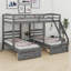 Triple Bunk Bed With Drawers