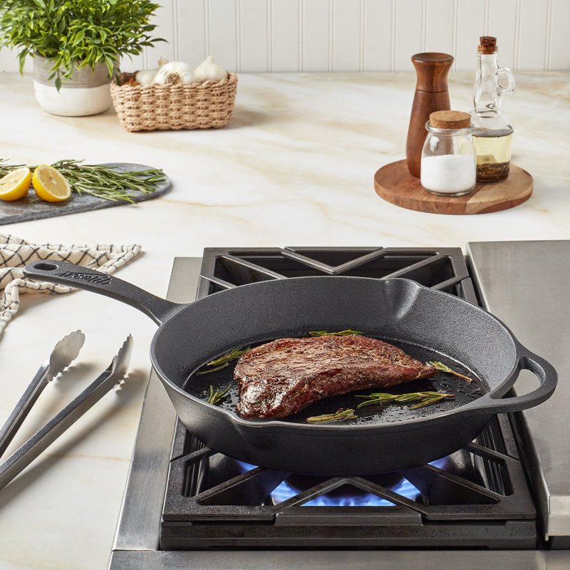 Mason Craft & More 12" Cast Iron Frypan w/ Assist Handle