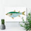 Mullet Fish by Edward Donovan - Wrapped Canvas-55359853