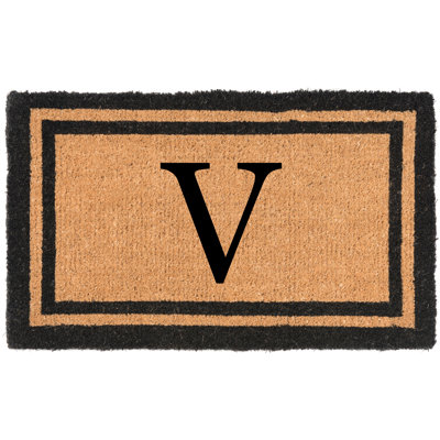 Tapis de porte d'extérieur 36 po x 22 po Welcome