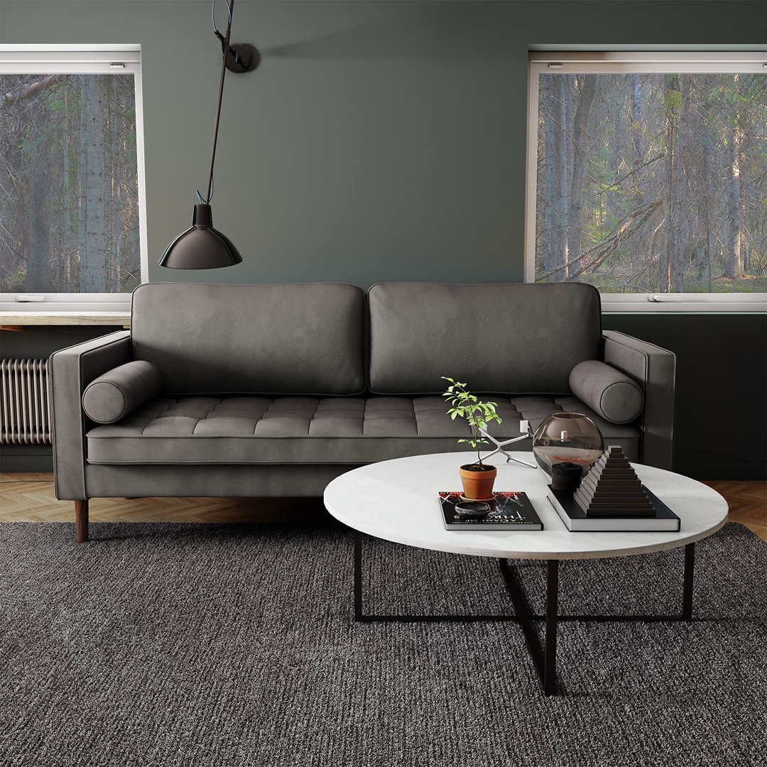 Module 85.82" Square Arm Sleeper Reversible Cushions Nouhaus Inc 