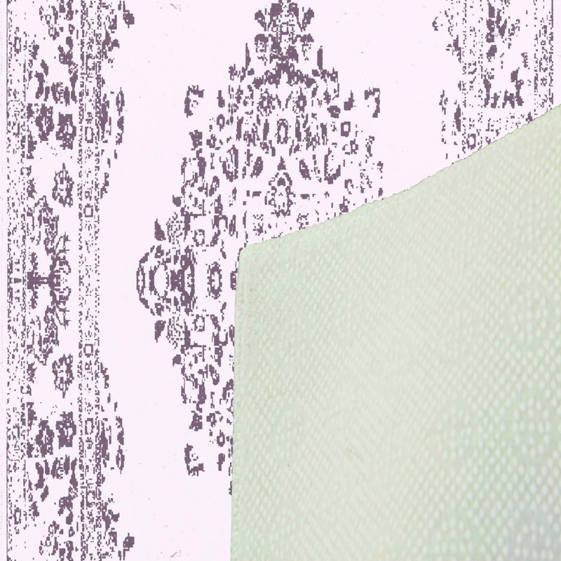 Stylish Woven Carpet, 5.2 x 7.5 Feet | 100% Polyester, 0.3 in Pile Height, Antibacterial, Non-Slip PVC Dot Underside | Machine Washable, 3D Digital Print | Perfect for Living Room, Bedroom & Home Décor