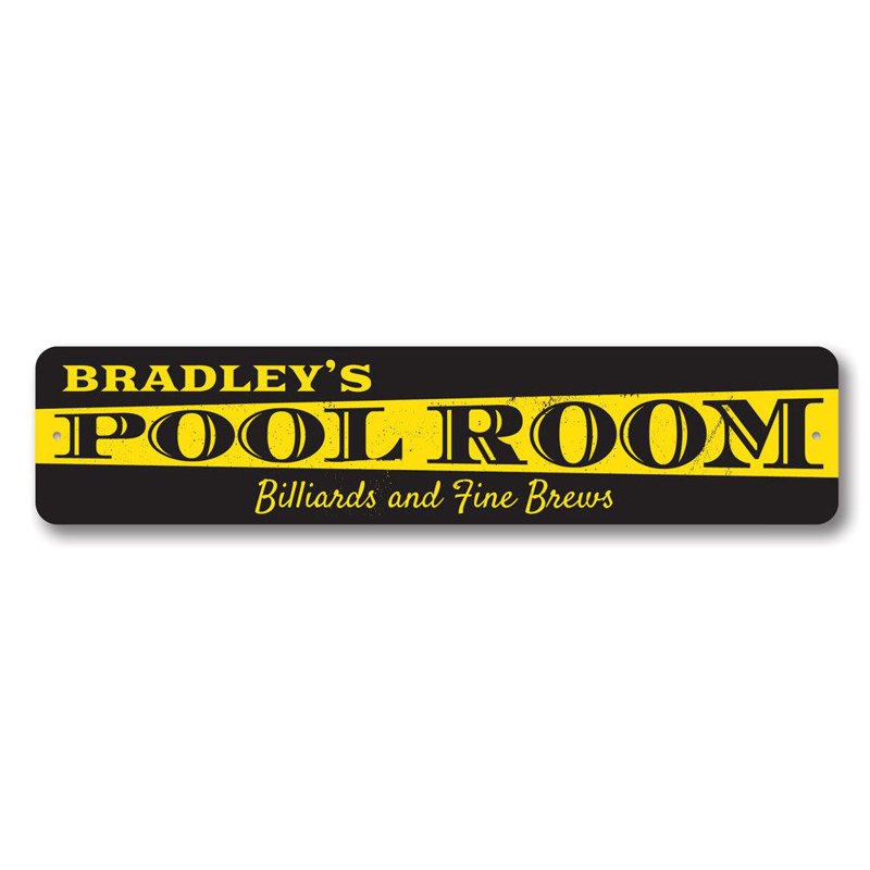 Plaque de billard en aluminium, H 6 po x l 24 po x P 0,06 po