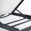 Chaise longue inclinable en aluminium Howe-1144314963
