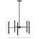 Jamir 10 - Light Dimmable Sputnik Modern Linear Chandelier