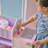 Teamson Kids Wooden 6-in-1 Baby Doll Nursery With Cradle, High Chair & Sink For Pretend Play