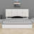 Upholstered Platform Bed With Hydraulic Storage System