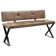 Hedon Faux Leather Upholstered Bench